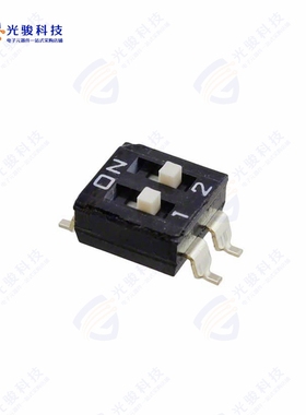 KAE02LGGR 《SWITCH SLIDE DIP SPST 25MA 24V》