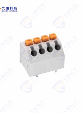 691412320004《TERM BLOCK 4POS 45DEG 3.81MM PCB》
