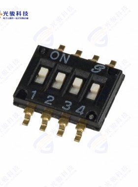 97C04ST 《SWITCH SLIDE DIP SPST 25MA 24V》