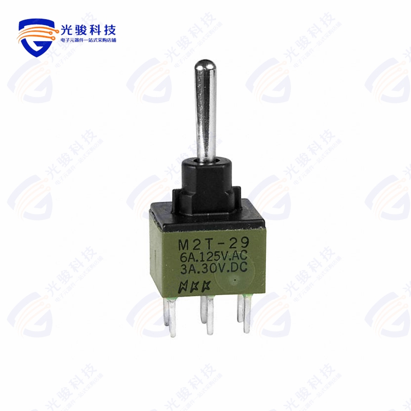 M2T29SA5W03 《SWITCH TOGGLE DPDT 6A 125V》
