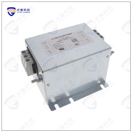 FMBC-345B-3614 滤波器LINE FILTER 760VAC 25A CHASS MNT