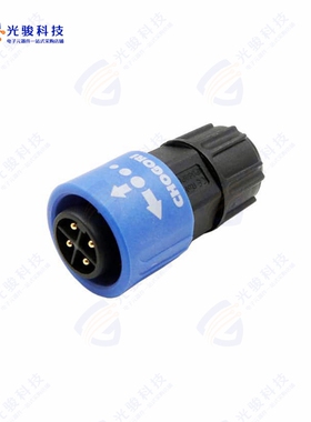 23004131-02《CONN PLUG MALE 4POS SOLDER CUP》