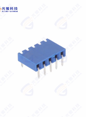 89882-305LF《CONN RCPT 5POS 0.1 GOLD PCB R/A》