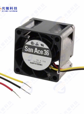 9GV3612J301《FAN 36X28MM 12VDC VANE TACH》