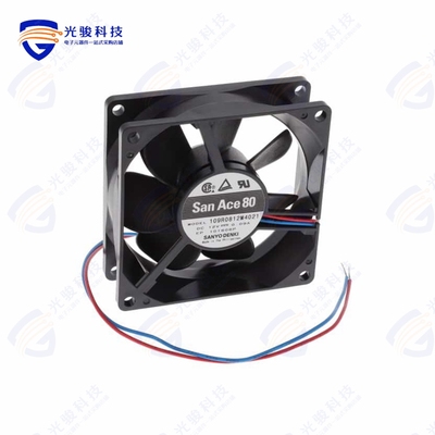 109R0812M4021《FAN 80X25MM 12VDC RBLS》