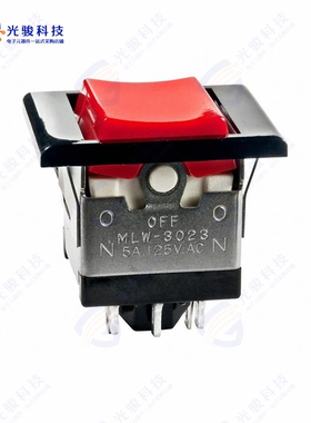 MLW3023-12-RB-1A《SWITCH ROCKER DPDT 5A 125V》