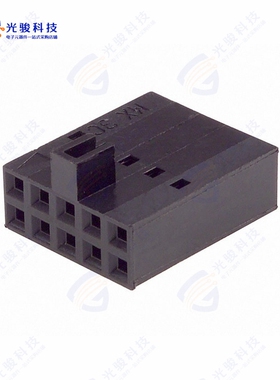 22552102《CONN HOUSING DUAL ROW 10POS .100》