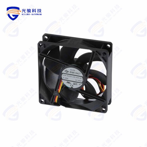 CFM-9225V-145-455-20《FAN AXIAL 92X25MM 12VDC WIRE》