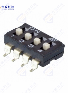 KAE04LGGR 《SWITCH SLIDE DIP SPST 25MA 24V》