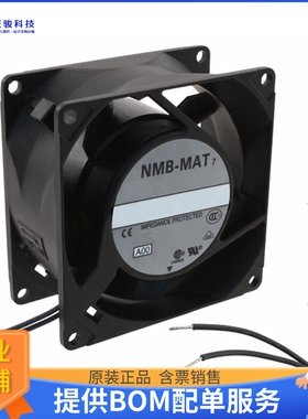 AC风扇3115FS-23W-B20-A00【FAN AXIAL 80X38MM 230VAC WIRE】