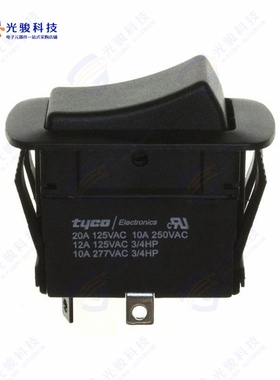 1571095-4 《SWITCH ROCKER SPST 20A 125V》