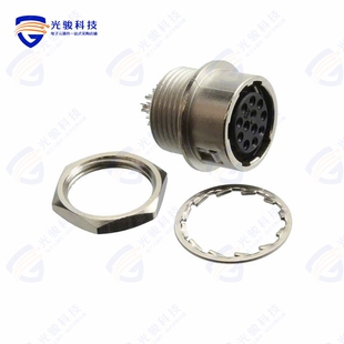 HR10G 12S 10R RCPT FMALE CONN SOLDER CUP 12P