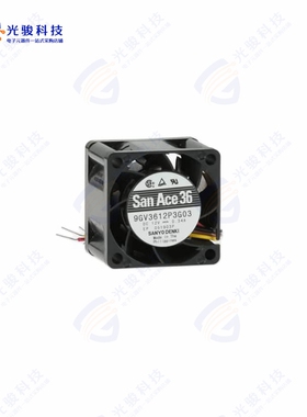 9GV3612P3G03《FAN 36X28MM 12VDC VANE TACH,PWM》