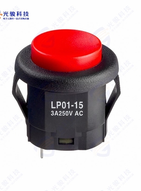 LP0115CMKW01C 《SWITCH PUSHBUTTON SPDT 3A 125V》