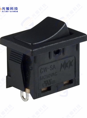 CWSA11AANS 《SWITCH ROCKER SPST 6A 250V》