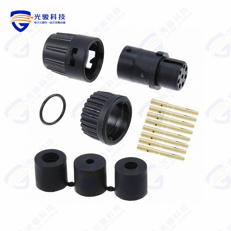 6280-8sg-3dc《conn plug fmale 8pos gold crimp》