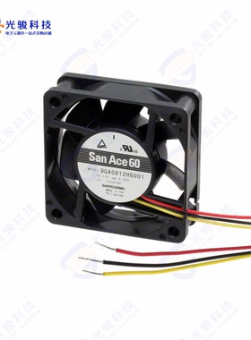 9S0612F4011《FAN 60X25MM 12VDC RBLS TACH》