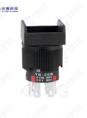 YB25WSKG01 《SWITCH PUSH DPDT 0.4VA 28V》