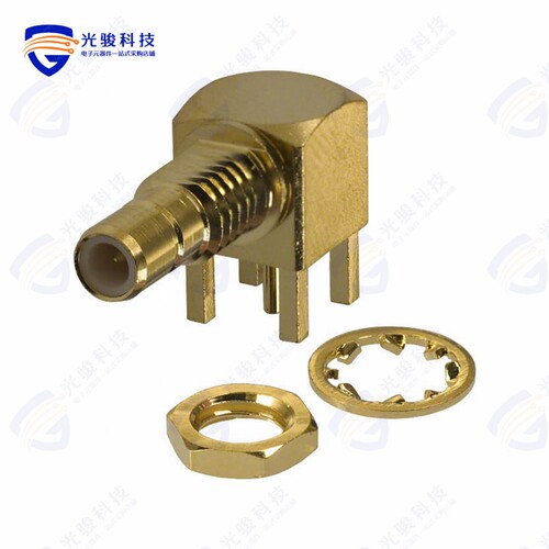 142184《CONN SMB JACK R/A 50 OHM PCB》