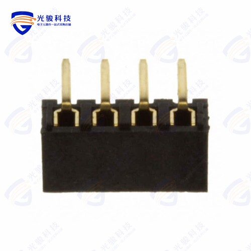 NPPN041FGGN-RC《CONN HDR 4POS 0.079 GOLD PCB R/A》