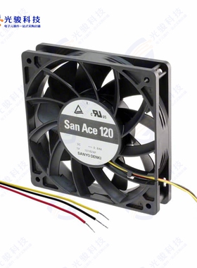 9GV1224G401《FAN 120X25MM 24VDC VANE TACH》