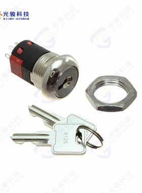 Y2011C2C203NQ 《SWITCH KEYLOCK 2POS DPDT 4A 125V》