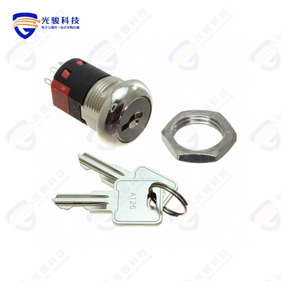 Y2011C2C203NQ 《SWITCH KEYLOCK 2POS DPDT 4A 125V》
