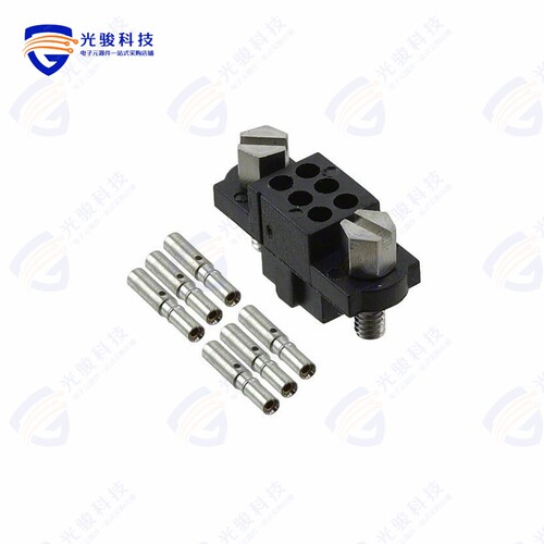 M80-4600642《CONN RCPT 6POS CRIMP 22AWG GOLD》