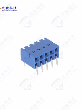 89883-305LF《CONN RCPT 10POS 0.1 GOLD PCB R/A》