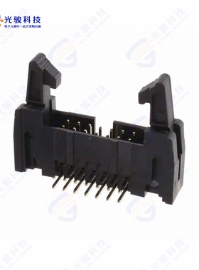 MHR-14-HUAL《CONN HEADER R/A 14POS 2.54MM》