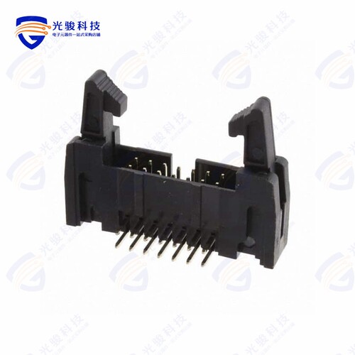 MHR-14-HUAL《CONN HEADER R/A 14POS 2.54MM》