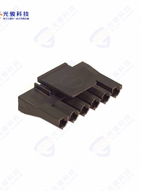 444412006《CONN HSG RCPT 6POS 7.50MM BLACK》