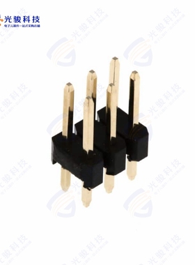 PR20203VBDN《PIN HEADER, THR, DUAL ROW, .100