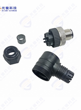 208DW7 NC081《CONN PLUG MALE 4POS ZINC SCREW》