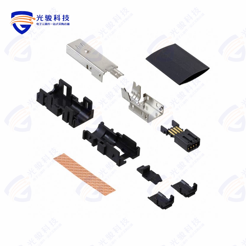 2040008-1《CONN IND MINI II PLUG 8P SLD STR》