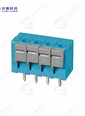 TBL004V-508-04BE-2GY《TERMINAL BLOCK, SCREWLESS, 5.08,》