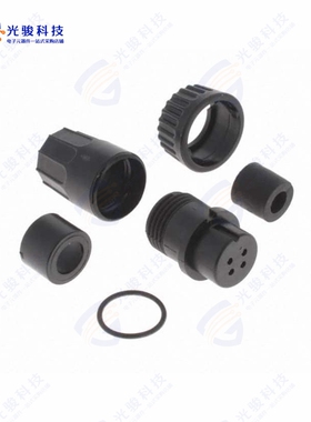 3282-4SG-324《CONN PLUG FMALE 4P GOLD SLDR CUP》