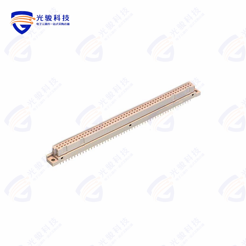 PCN10C-100S-2.54DSA(72)《CONN DIN RCPT 100POS PCB GOLD》