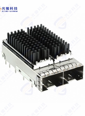 10127105-101LF《CONN SFP+ CAGE 1X2 W/HSINK R/A》