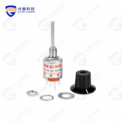 MRX108-A 《SWITCH ROTARY 2-8POS 2A 125V》