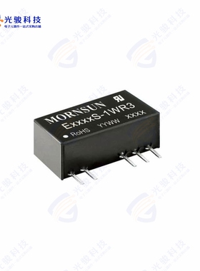 E1509S-1WR3《DC DC CONVERTER +/-9V 1W》