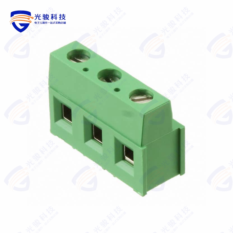 282845-3《TERM BLK 3P SIDE ENT 7.62MM PCB》
