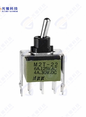 M2T22S4A5W13 《SWITCH TOGGLE DPDT 6A 125V》