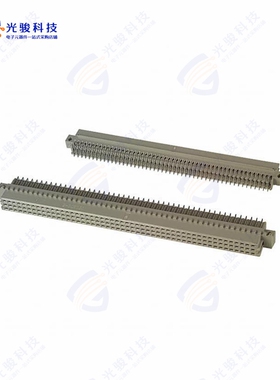 650875-5《CONN DIN RCPT 150POS PCB RA GOLD》