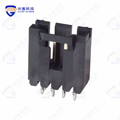 103670-3《CONN HEADER VERT 4POS 2.54MM》