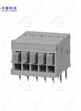 TBL009-254-05GY-2GY《TERMINAL BLOCK, SCREWLESS, 2.54,》