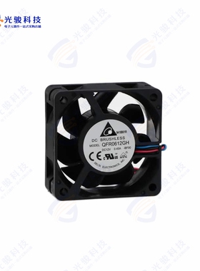 QFR0612GH-BF00《60X60X25MM 12V DC FAN》