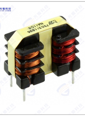 750311896 滤波器CMC 10MH 370MA 2LN TH