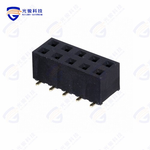RS2BE-10-G-SMT《RECEPTACLE STRIP 10P 2.54MM PITC》