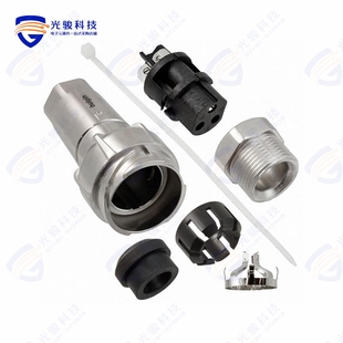 CONN 03S PXM7011 0911 RCPT SCREW NICKEL FMALE